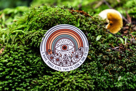 Third Eye Chakra Sticker | Yoga Sticker | Chakra Sticker