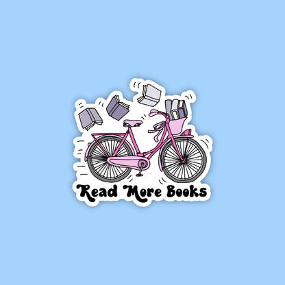 Read more books sticker, Bookish sticker, Kindle sticker