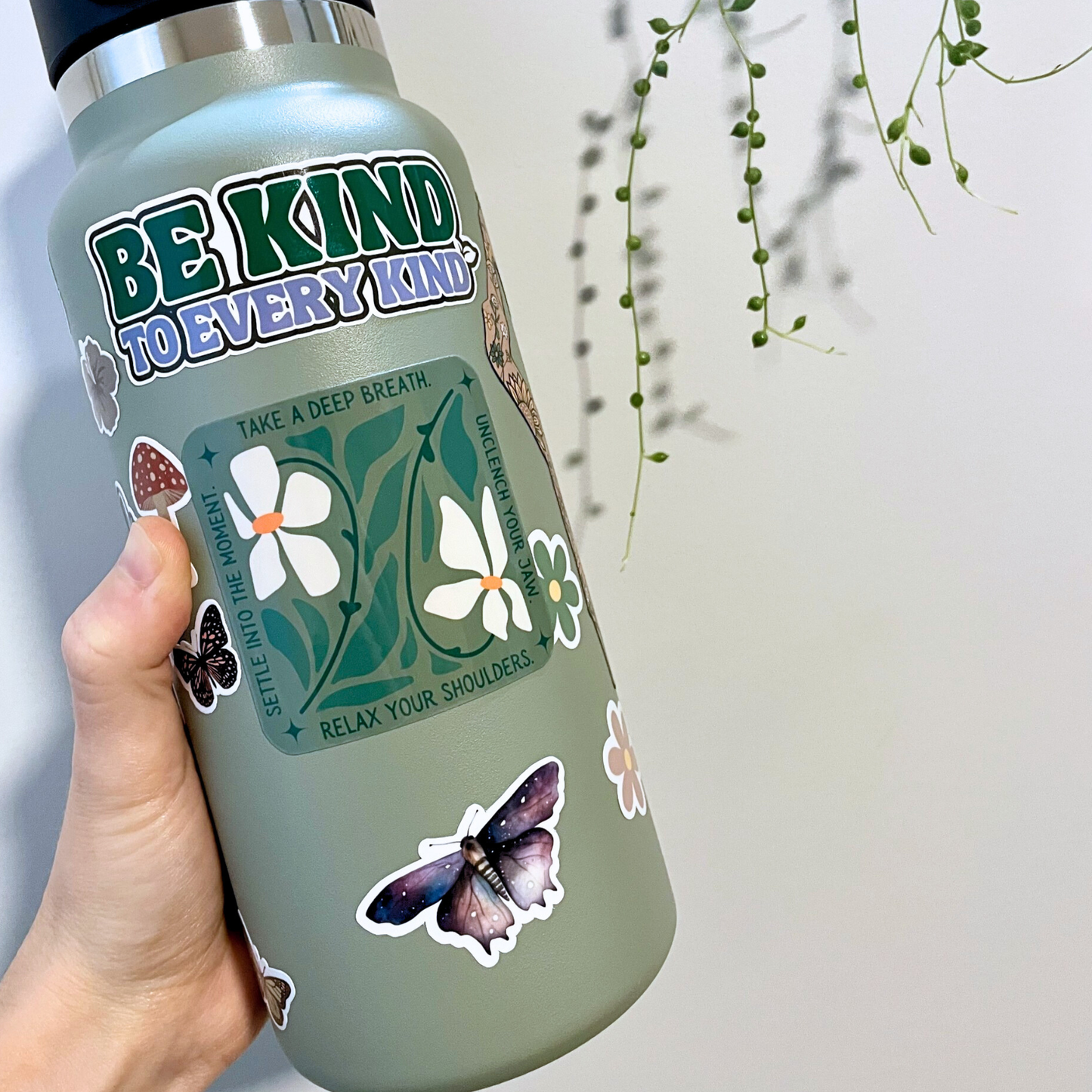 Take a Deep Breath Sticker | Mental Health Sticker | Calming