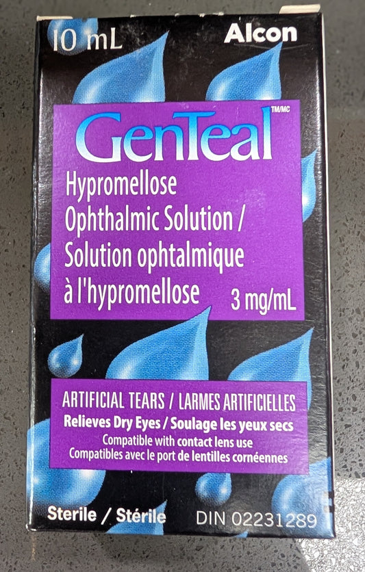 GENTEAL ARTIFICIAL TEARS