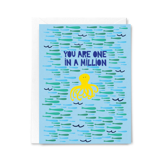 You Are One in a Million Greeting Card