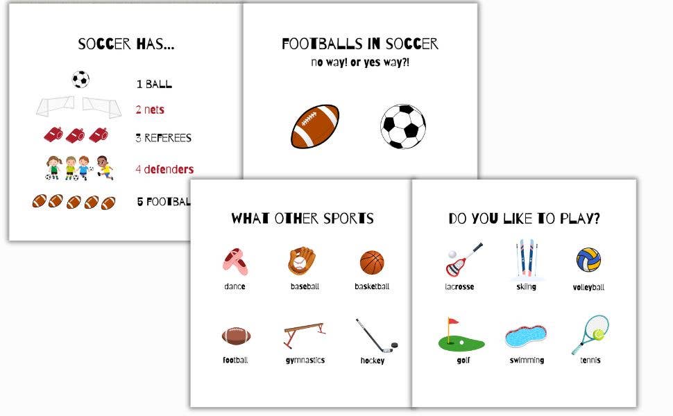 Hello Soccer - An introduction to the game of soccer to kids