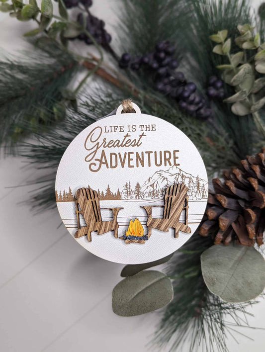 Muskoka Chairs Campfire Ornament