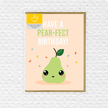Pear-fect Birthday Card