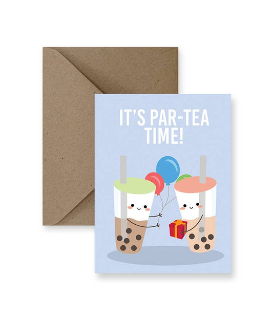 It's Par-tea Time! Birthday Card