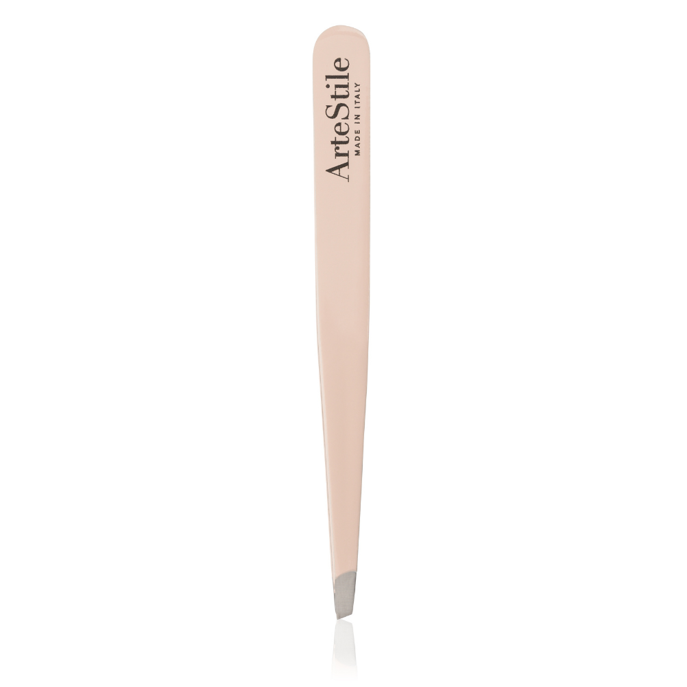 Slant Tip Tweezers in Sand