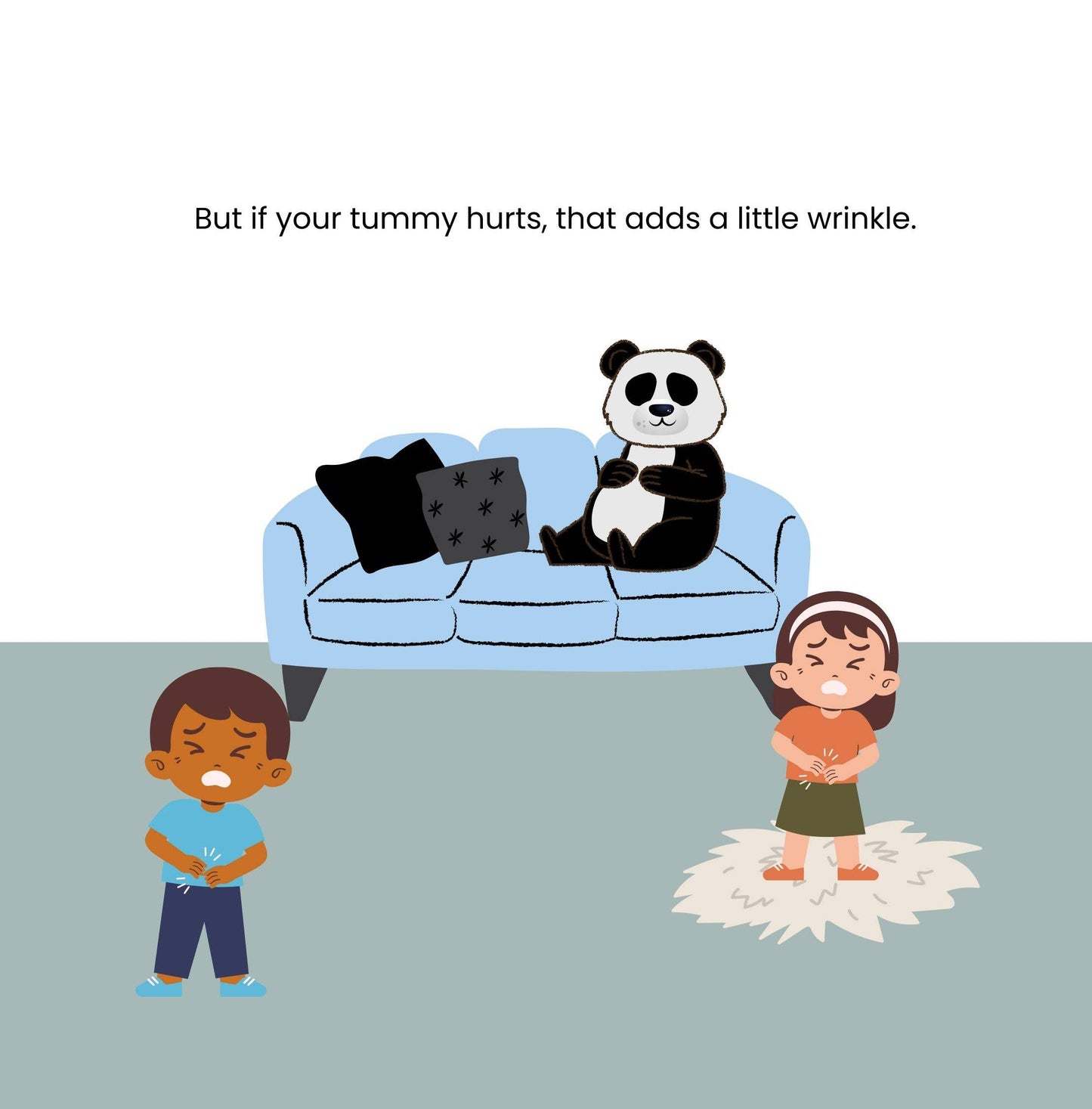 Goodbye Diapers- A potty training prep book for kids.