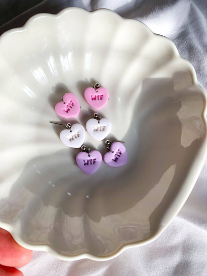 Candy "WTF" Hearts