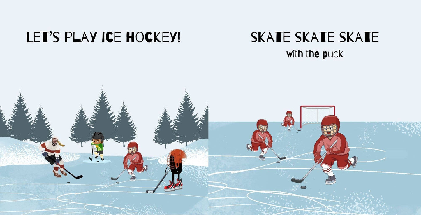 Hello Hockey- Baby's First Hockey Book (Board Book)