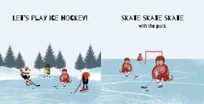 Hello Hockey- Baby's First Hockey Book (Board Book)
