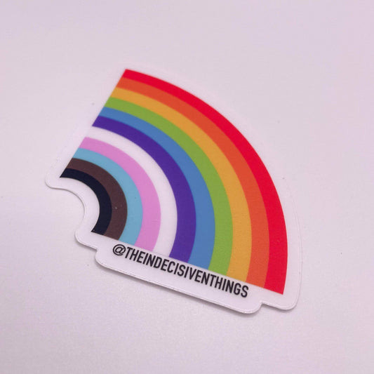 Pride Flag Rainbow Die Cut Sticker