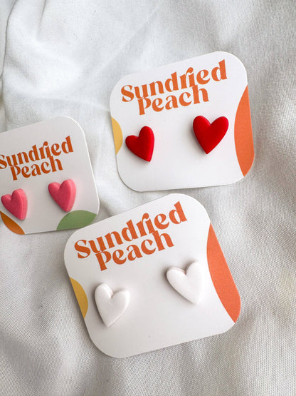 Heart Studs