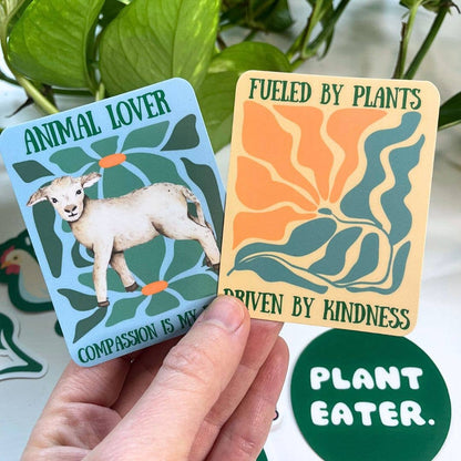 Plant Eater Sticker | Vegan Sticker | Plant-Based Sticker