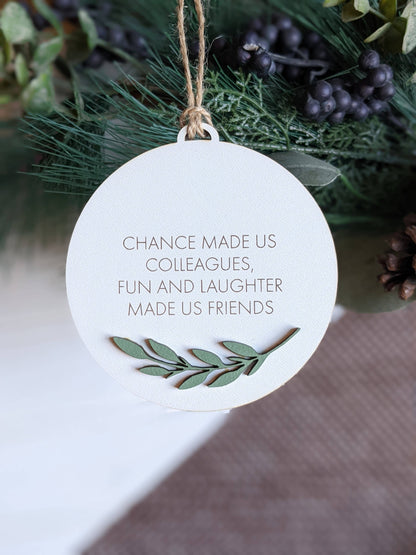 Friends Christmas Ornament