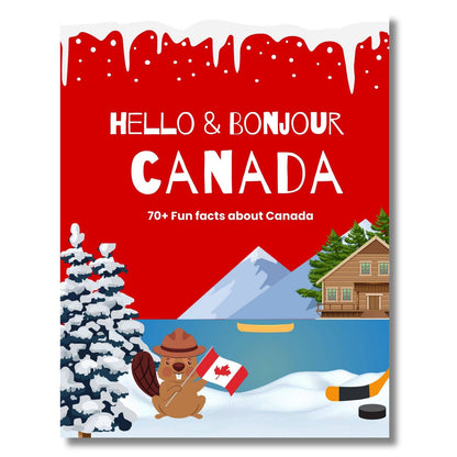 Canada Trivia Book for Kids- Souvenir Book