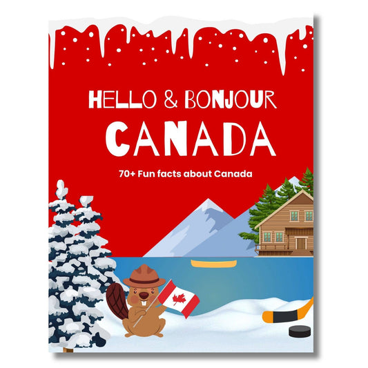 Canada Trivia Book for Kids- Souvenir Book