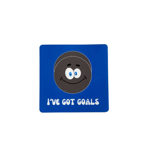 Hockey Sticker - "I've Got Goals"