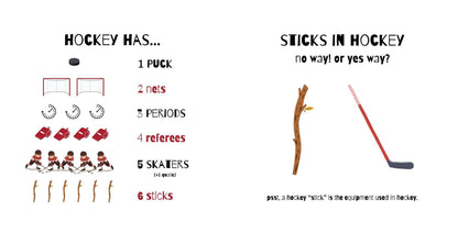 Hello Hockey- Baby's First Hockey Book (Board Book)