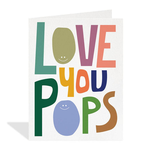 Love you Pops - Father's Day Card