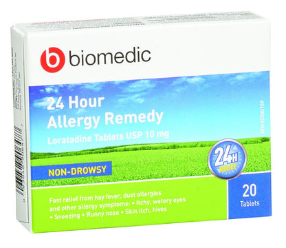 ALLERGY REMEDY LORATADINE 10MG
