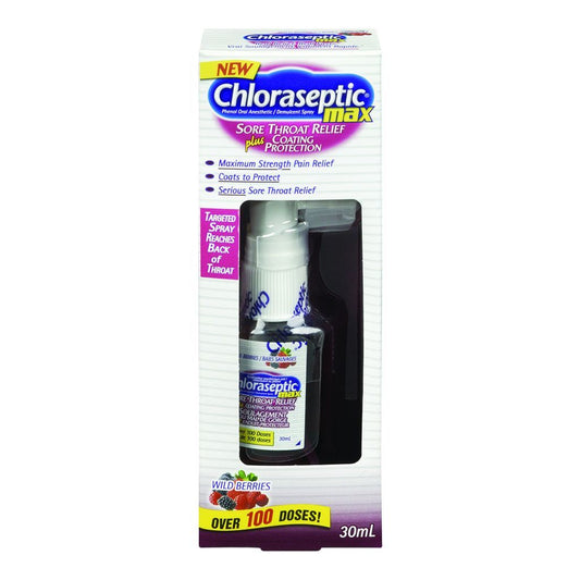 CHLORASEPTIC MAX SORE THROAT SPRAY