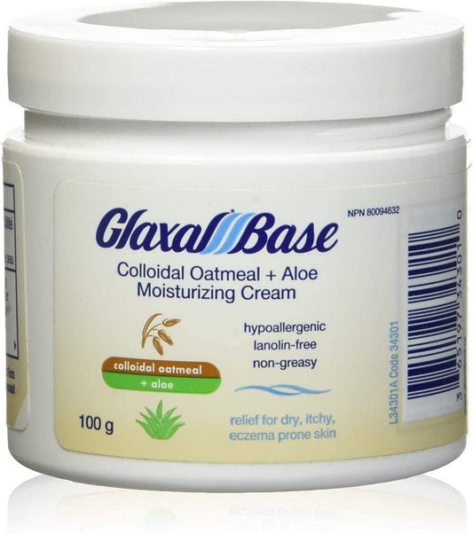GLAXAL BASE MOISTURIZING CREAM WITH OATMEAL