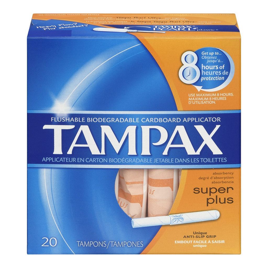 TAMPONS WITH CARDBOARD APPLICATOR