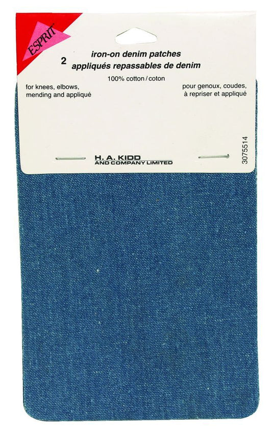 IRON ON DENIM PATCH