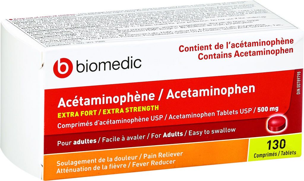 EASY TO SWALLOW ACETAMINOPHEN 500MG TABLETS