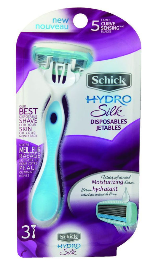HYDRO SILK DISPOSABLE RAZORS