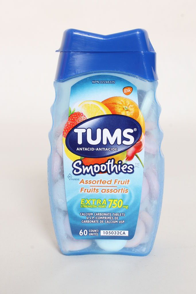 TUMS EXTRA STRENGTH SMOOTHIES (750MG)