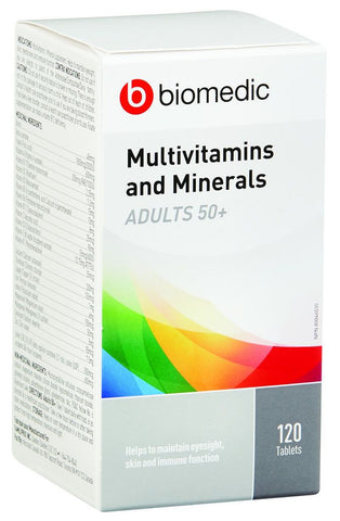 MULTIPLE VITAMIN & MINERALS FOR ADULTS 50+