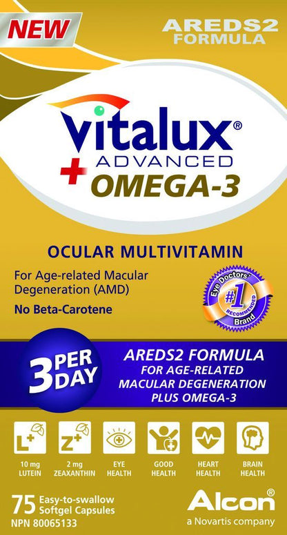 VITALUX ADVANCED OCULAR MULTIVITAMIN