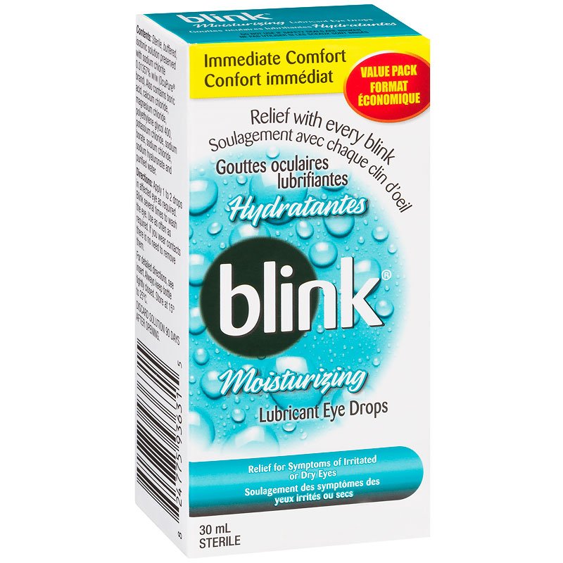 BLINK LUBRICATING EYE DROPS