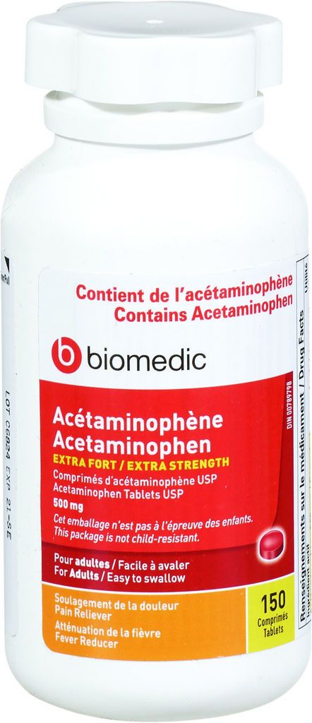 EASY TO SWALLOW ACETAMINOPHEN 500MG TABLETS