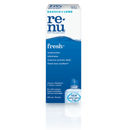 RENU MULTIPLUS FRESH MULTIPURPOSE SOLUTION FOR SOFT CONTACT LENSES