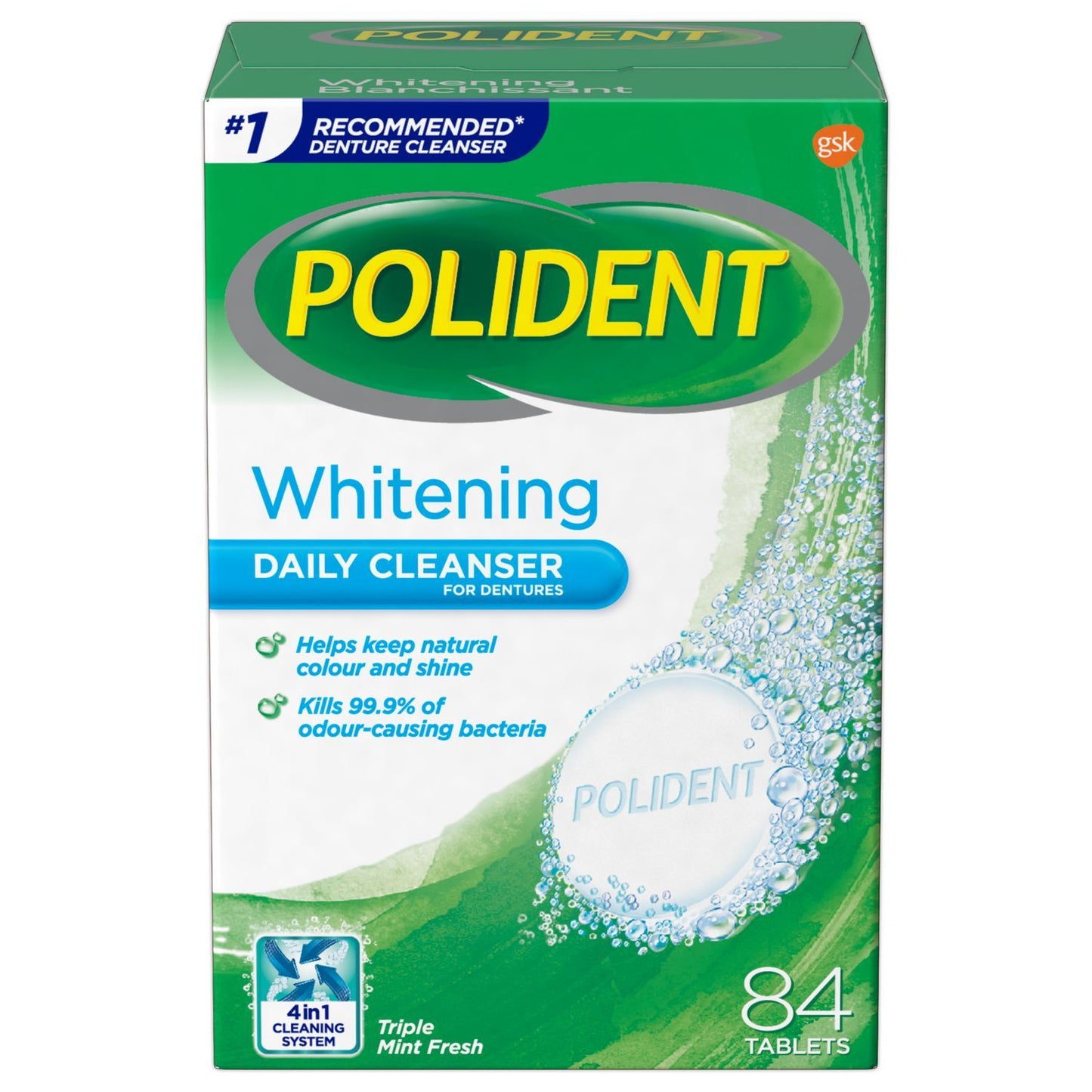 WHITENING DENTURE CLEANSER