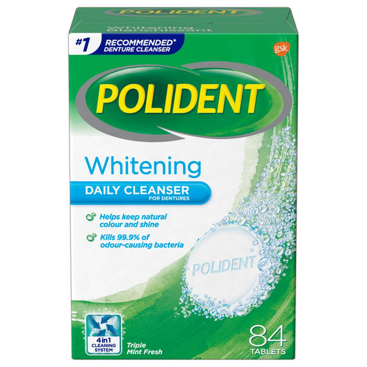 WHITENING DENTURE CLEANSER