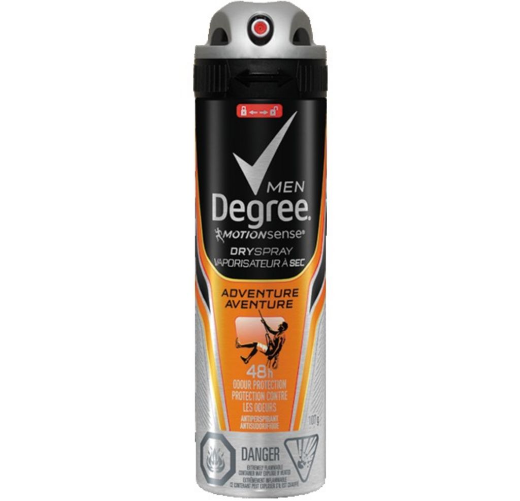 MEN DRY SPRAY Antiperspirant