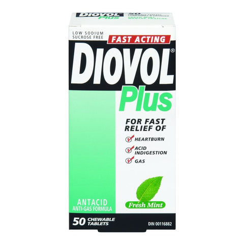 DIOVOL PLUS CHEWABLE TABLETS