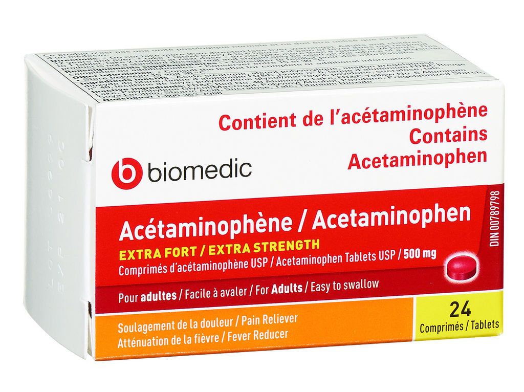 EASY TO SWALLOW ACETAMINOPHEN 500MG TABLETS