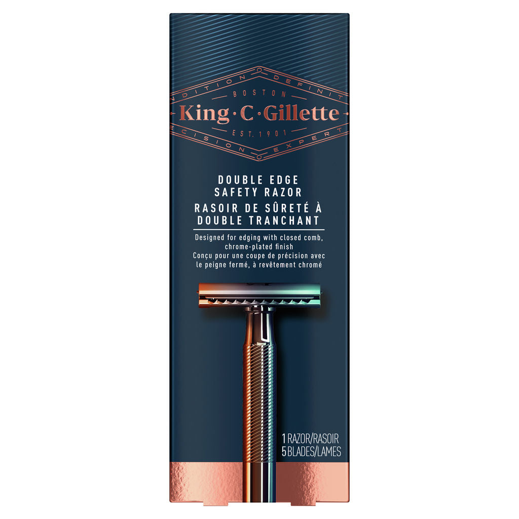 KING C SAFETY RAZOR & BLADES