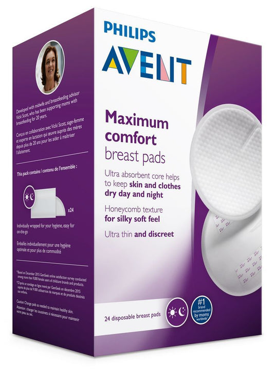 MAXIMUM COMFORT DISPOSABLE BREAST PADS