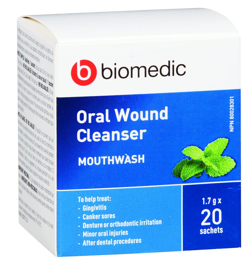 ORAL WOUND CLEANSER MOUTHWASH