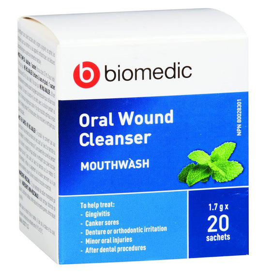 ORAL WOUND CLEANSER MOUTHWASH