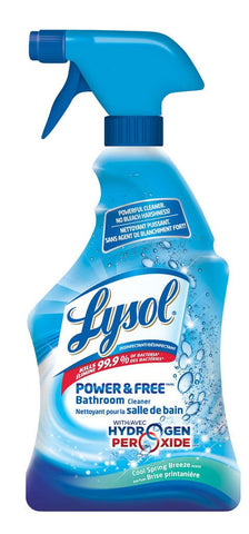 POWER & FREE BATHROOM CLEANER WITH HYDROGEN PEROXIDE