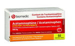 EASY TO SWALLOW ACETAMINOPHEN 500MG TABLETS