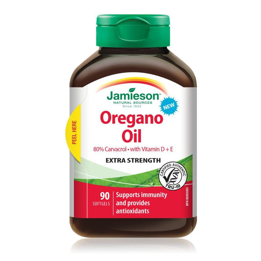 OREGANO OIL WITH VITAMIN D AND E