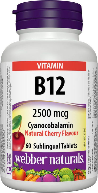 VITAMIN B12 SUBLINGUAL TABLETS