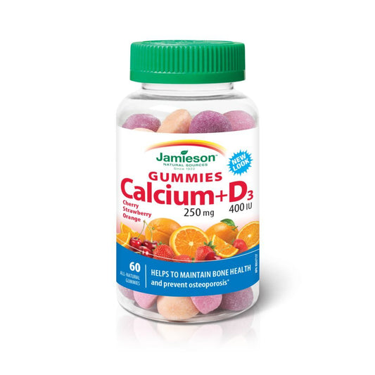 CALCIUM GUMMIES + D3 (250mg/400IU)